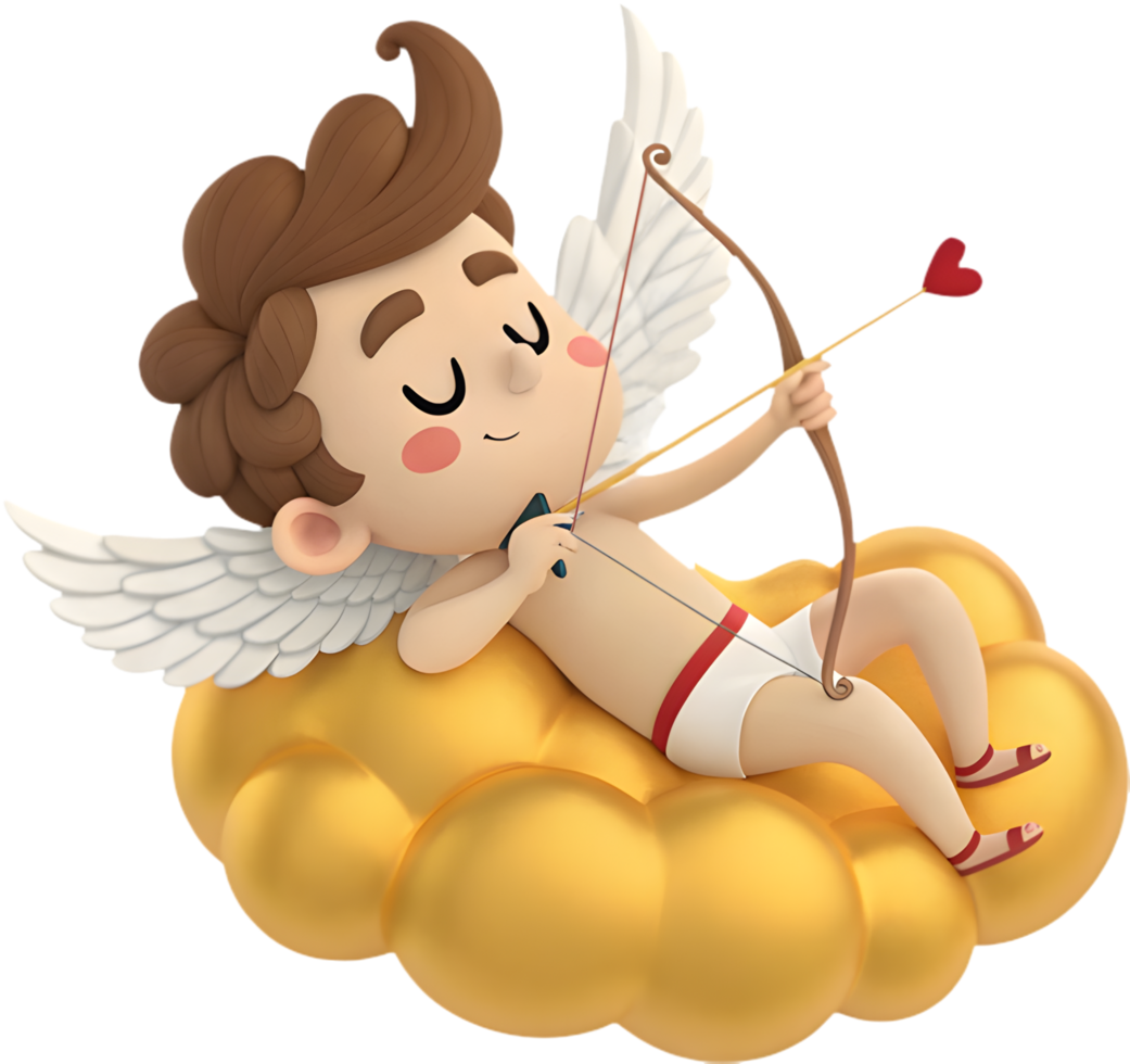 Eros God of Love clipart for mythical and divine art. . png