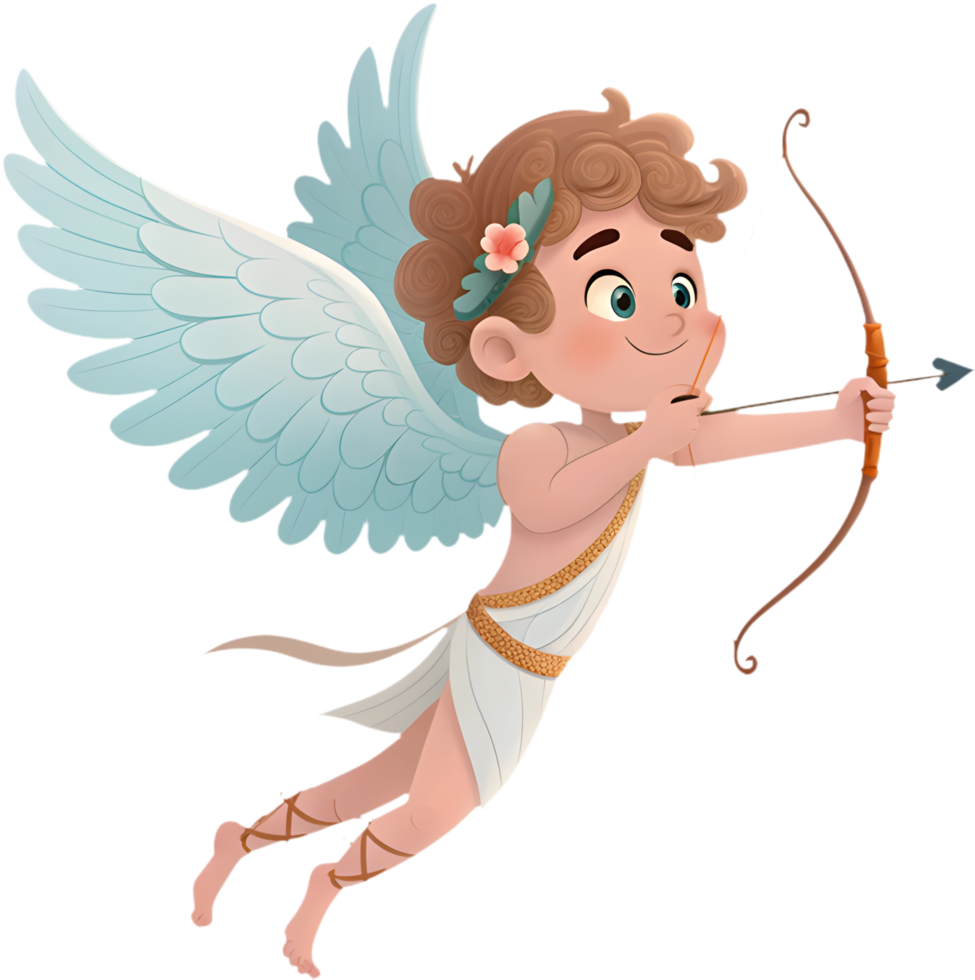 Divine Eros God of Love clipart perfect for love. . png