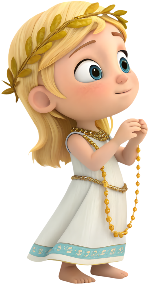 Mythological Freyja Goddess of Love, ideal for designs. . png