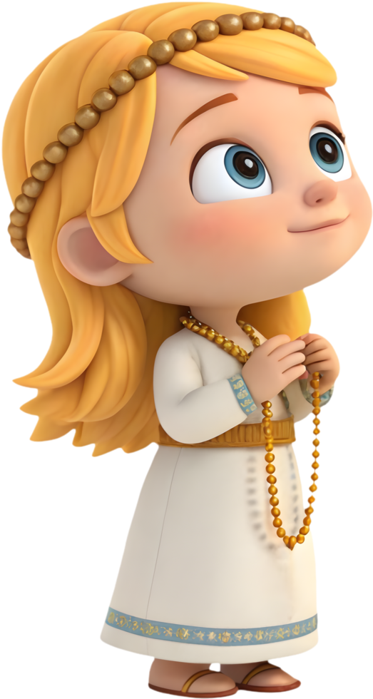 Elegant Norse Goddess Freyja for mythical artwork clipart. . png