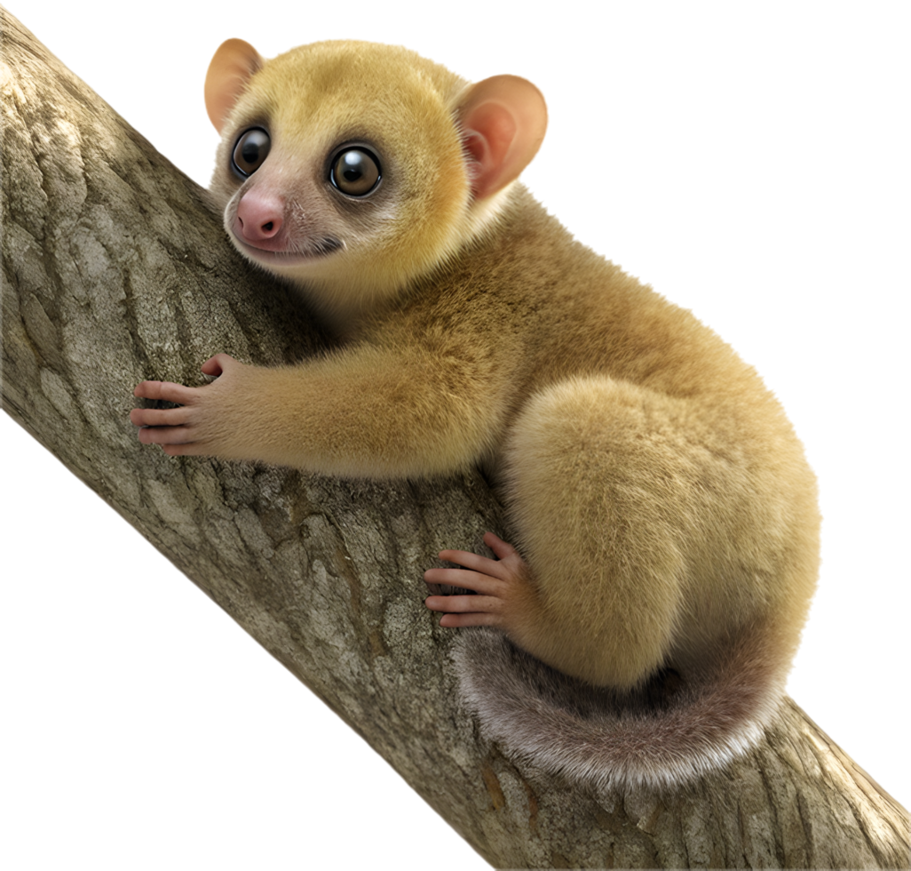 Adorable Kinkajou Clipart for Rainforest Inspired Jungle Creativity. . png