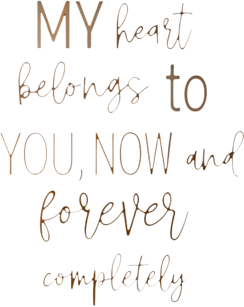 Lovely Love Message Clipart for Deep Feelings Expression. . png