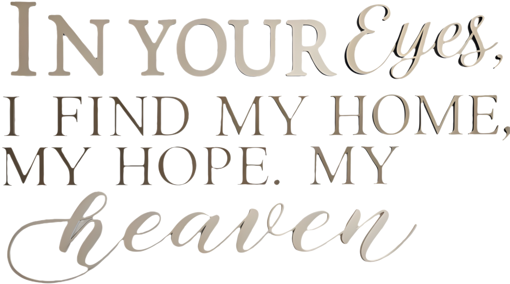 Romantic and Beautiful Love Message Clipart for Occasions. . png