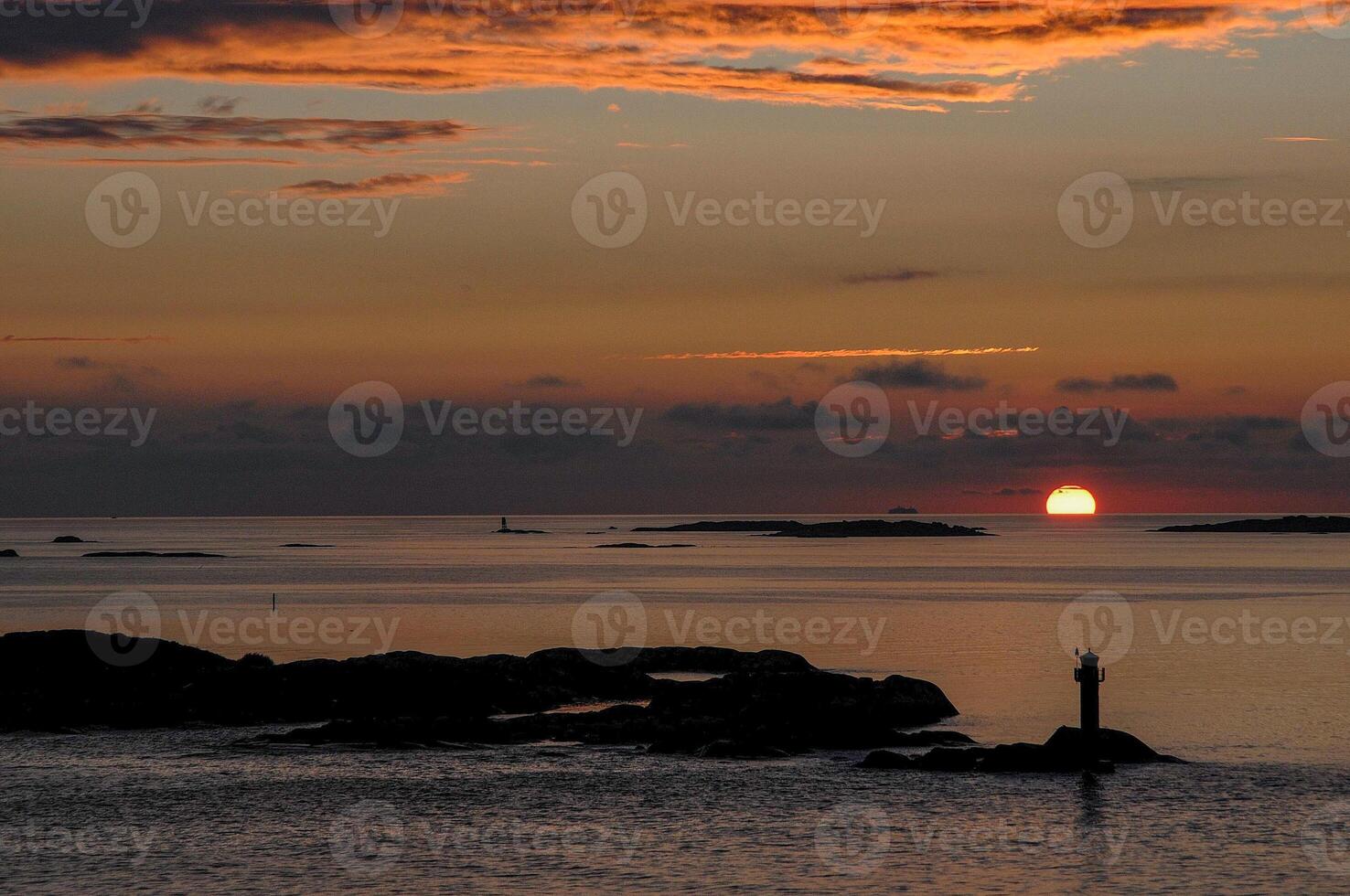 sundown in sweden photo