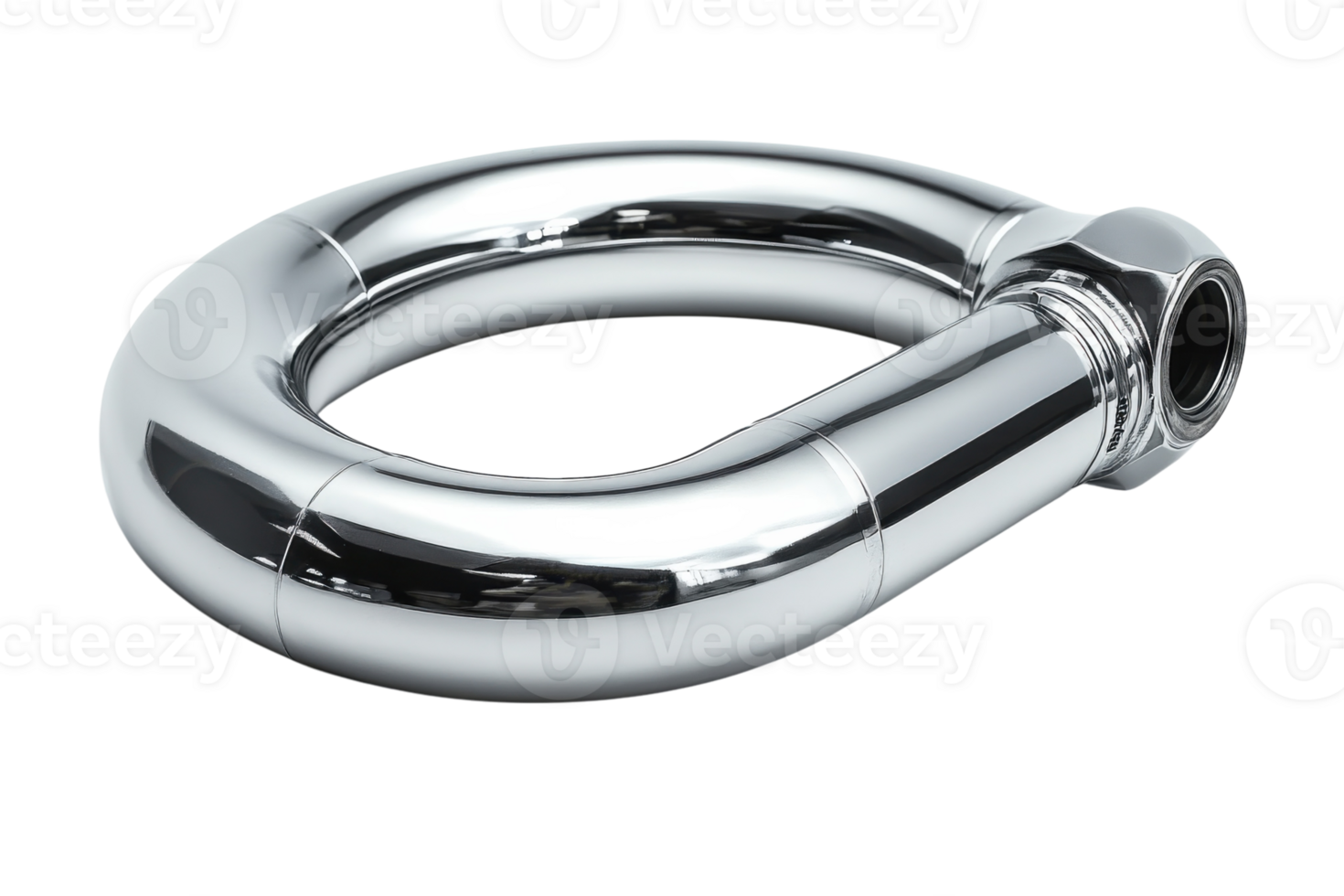 High-quality chrome exhaust pipe showcasing sleek design and functionality for automotive enthusiasts and modifications png