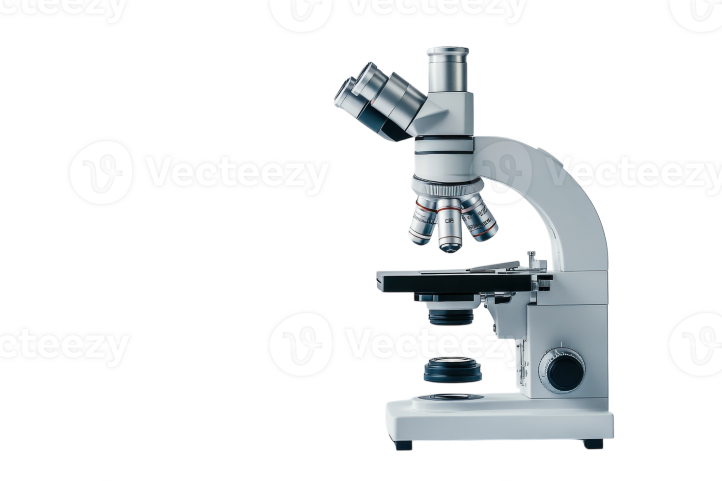 Innovative microscope showcasing advanced technology in a laboratory setting for scientific research and exploration png