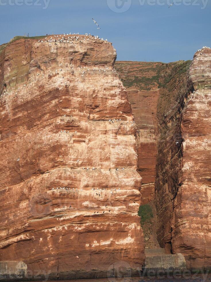 A large rock formation photo