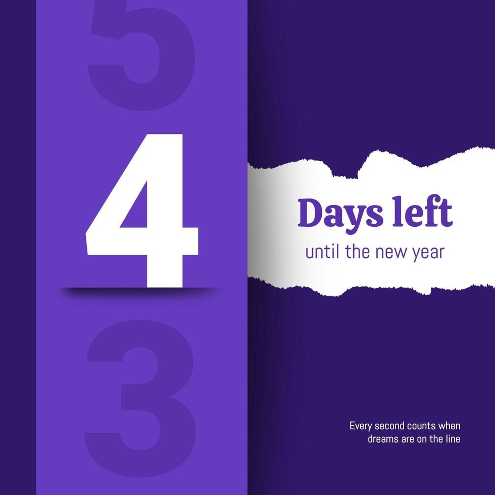 New Year Count Down Instagram Post template