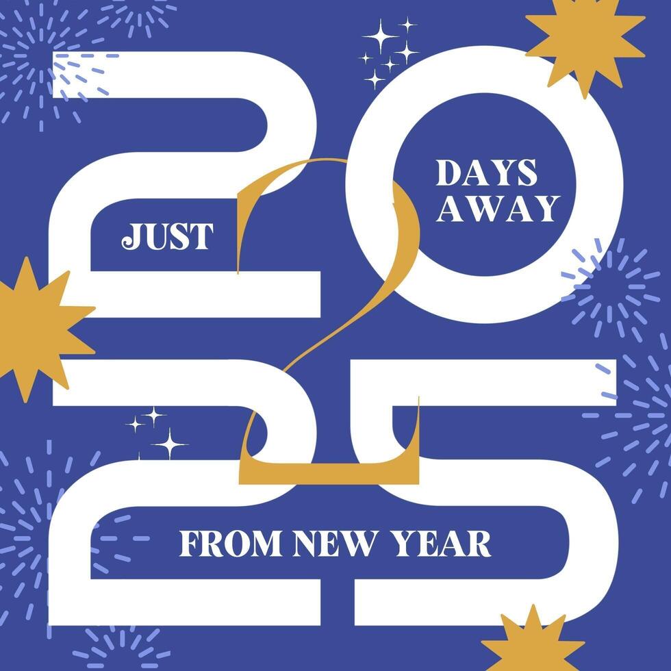 New Year Countdown Social Media Post template