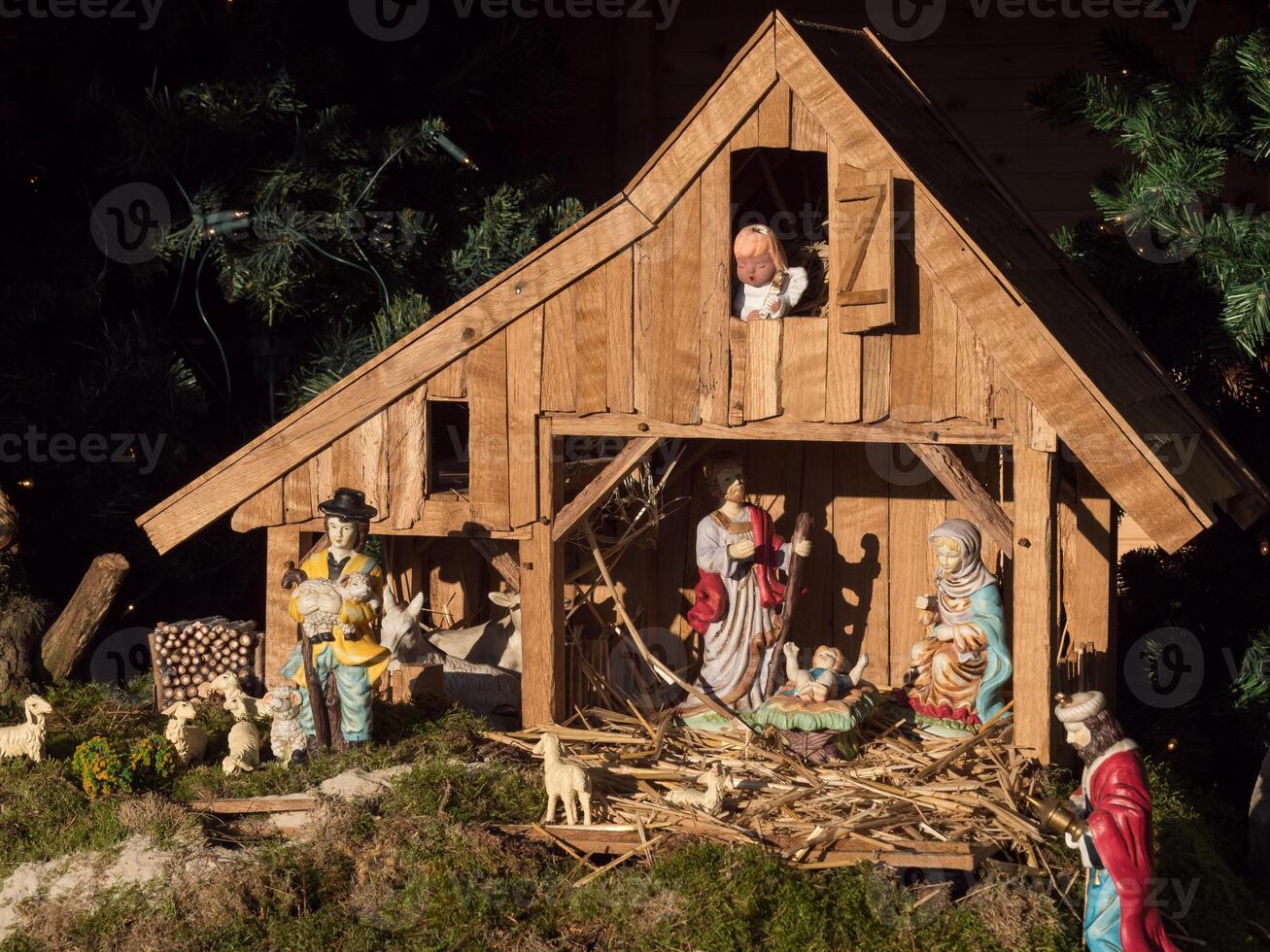 a crib in westphalia photo