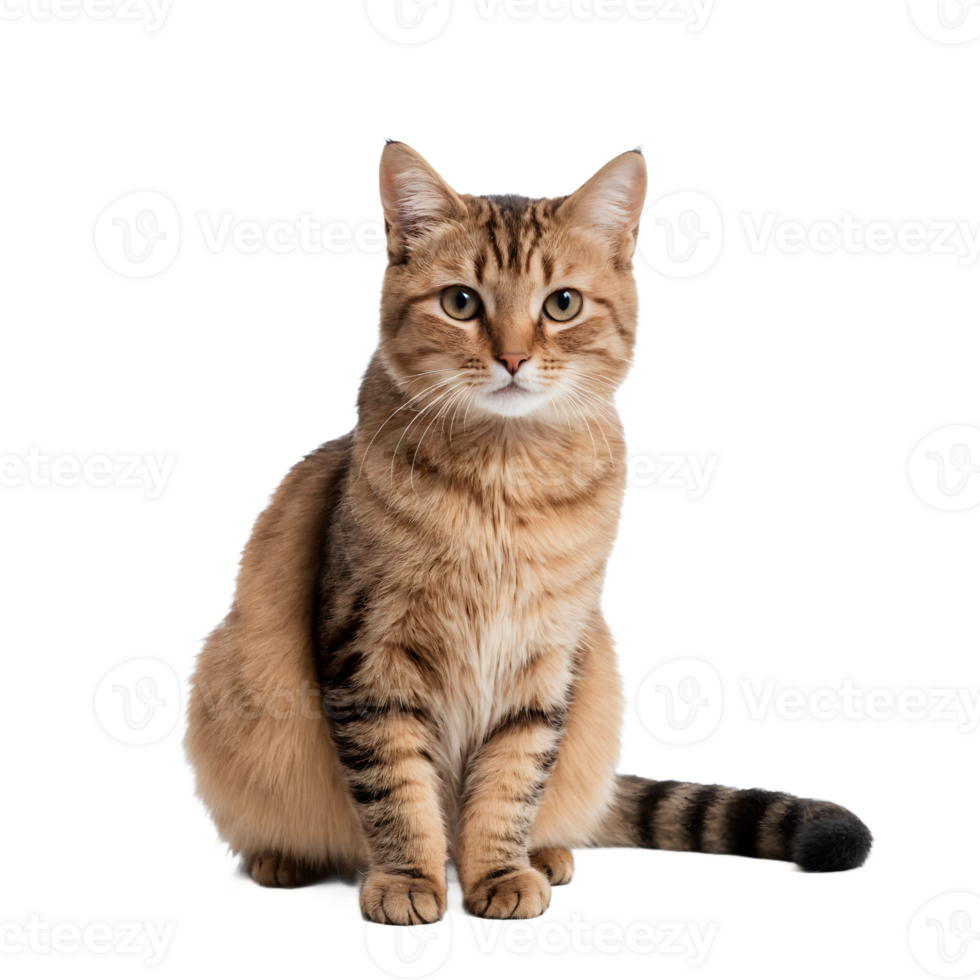 A cat sitting transparent png