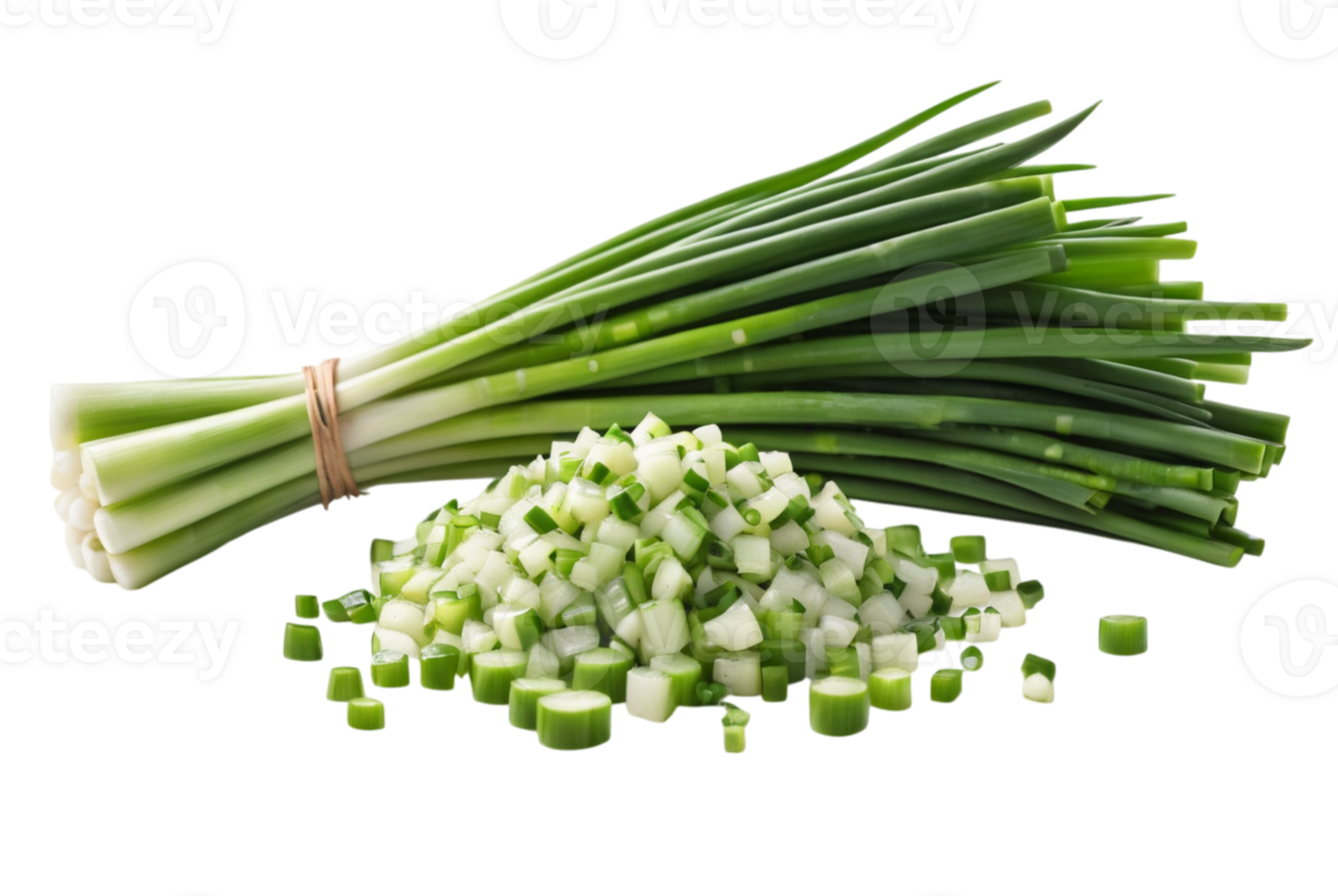 Chopped Green Onion for recipes png