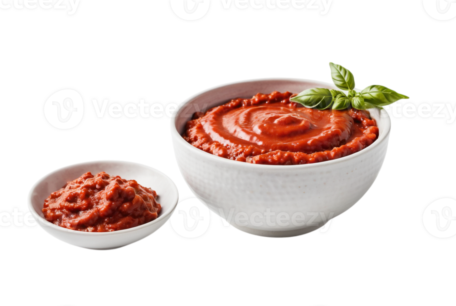 Bowl with tomato paste goodness png
