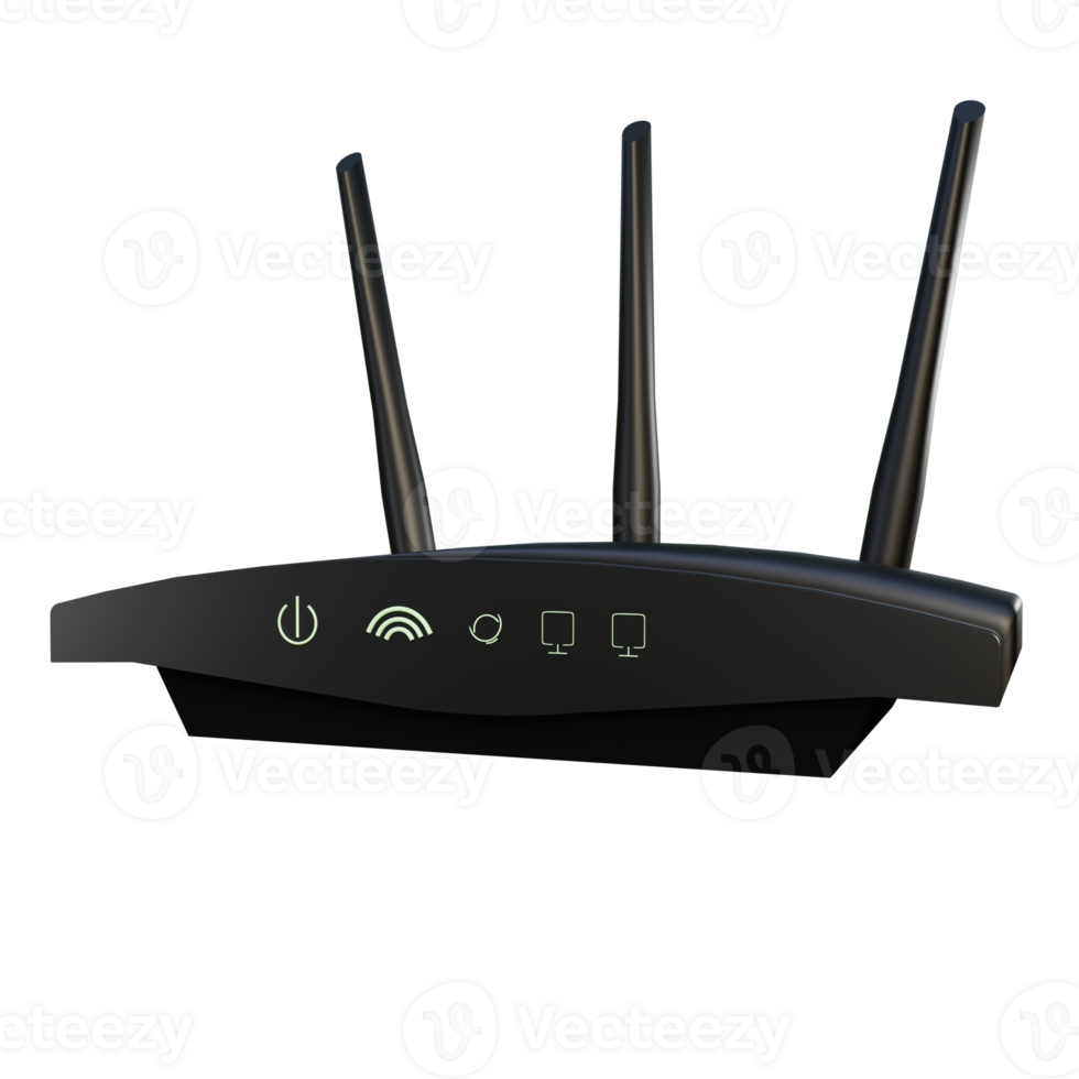 Router Wifi 3D Icon Illustration for Web,App, etc png