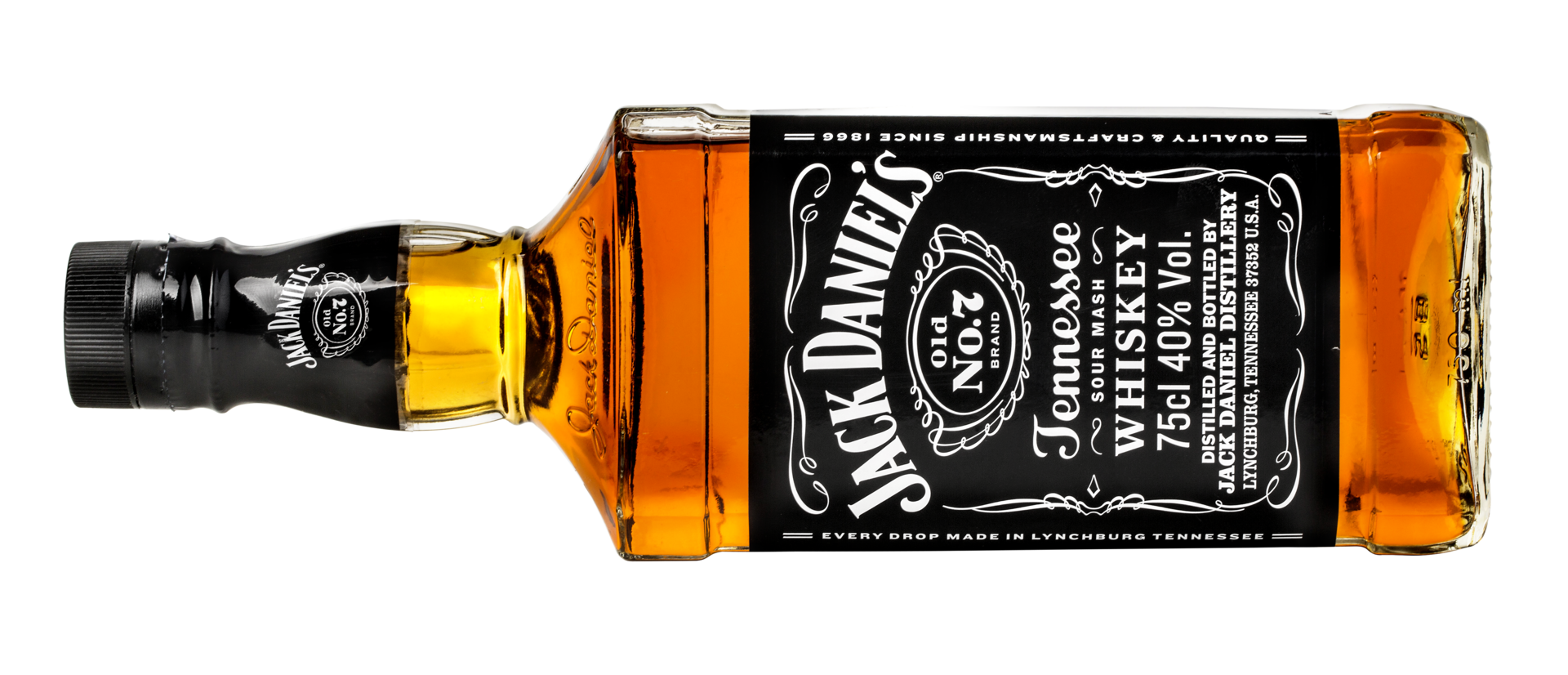 Single Botle of Jack Daniels png