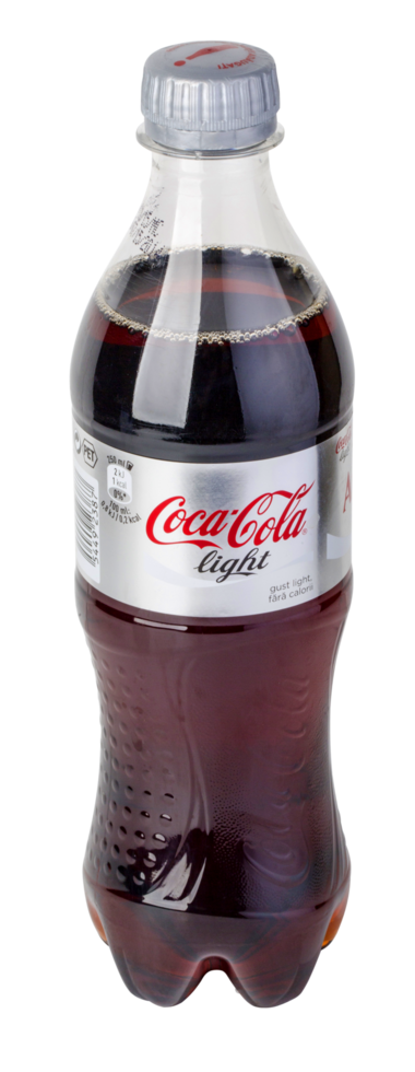 Bottle of Coca Cola isolated png