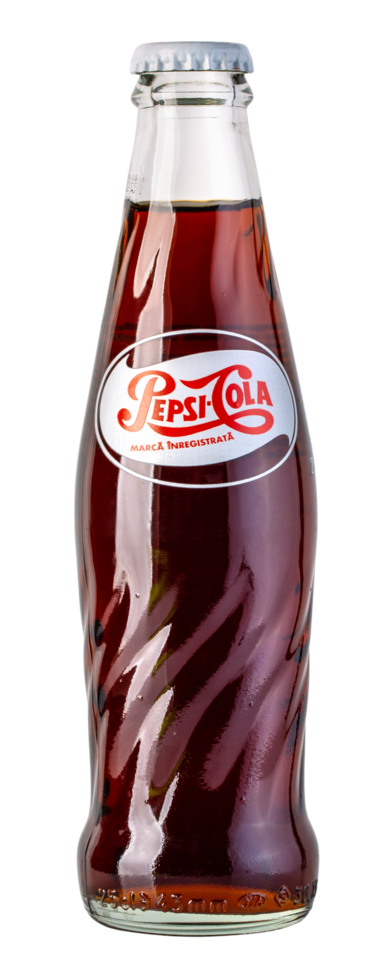 Pepsi and Coca cola bottles isolated png