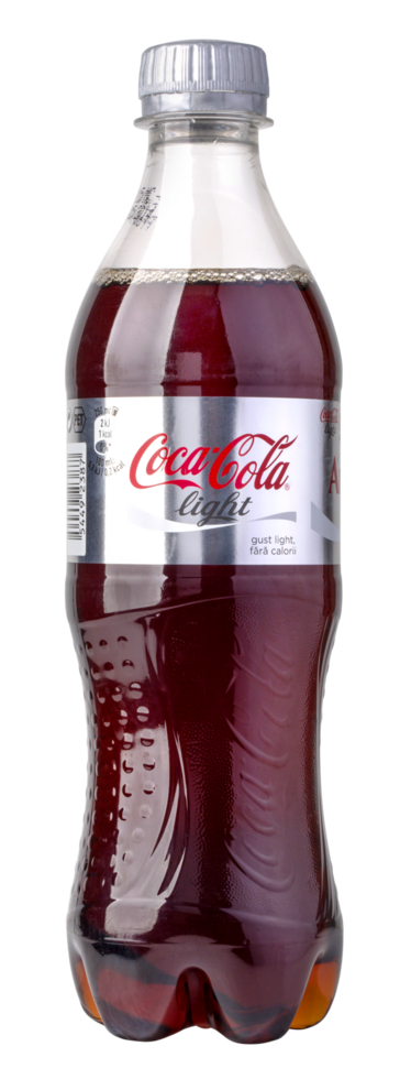 Bottle of Coca Cola isolated png
