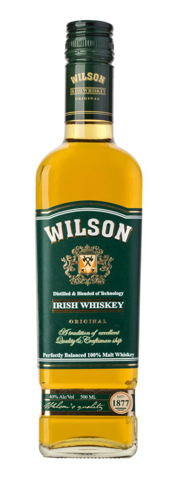 BLENDED WHISKY WILSON png