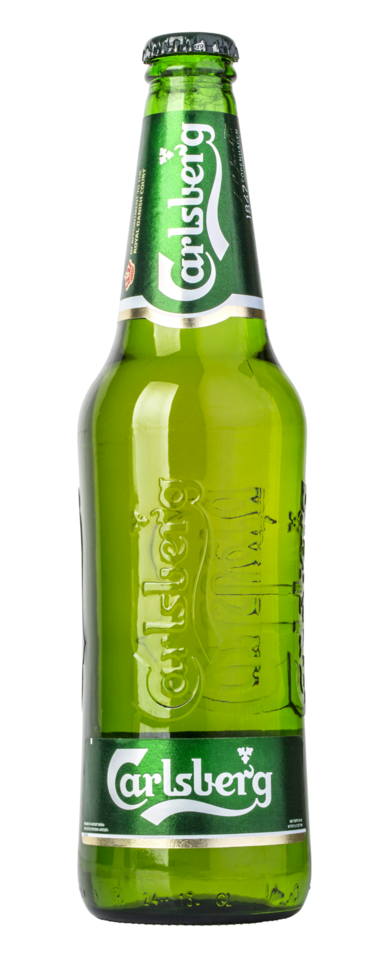 Carlsberg beer bottle png