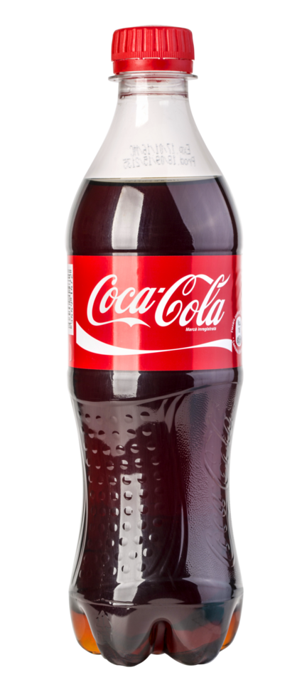 Coca Cola, plastic bottles. png