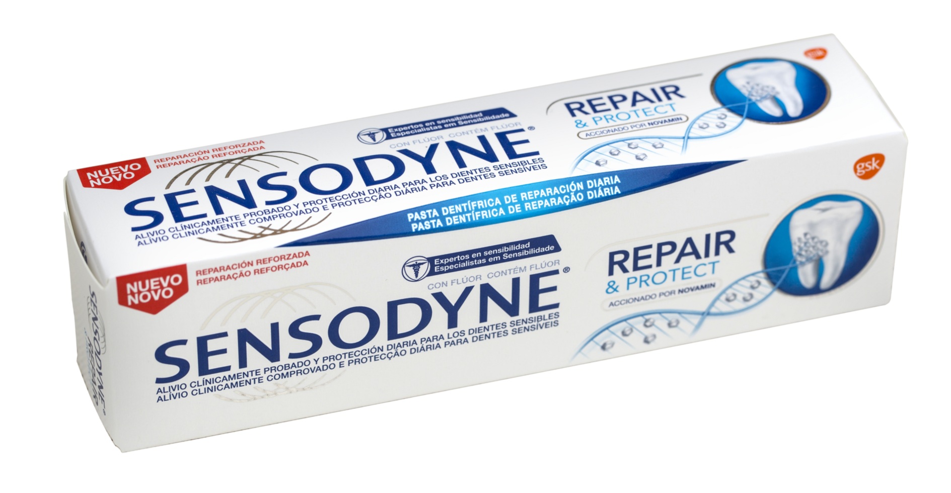 Sensodyne Toothpaste, on transparent background png