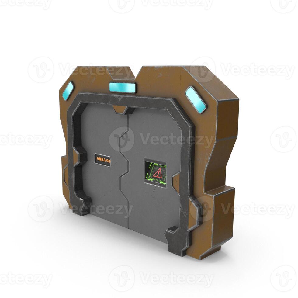Celebrate Science Fiction Day with Futuristic Robot Icons photo