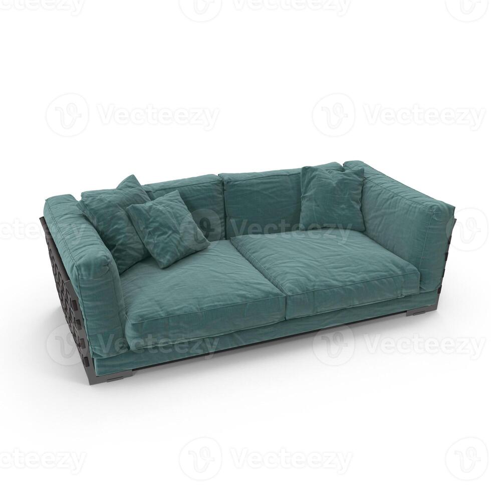 Collection of comfortable and stylish sofas photo