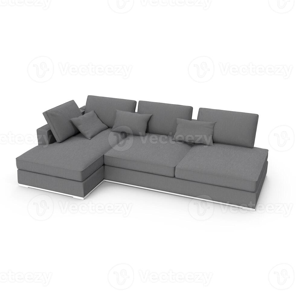 Collection of comfortable and stylish sofas photo