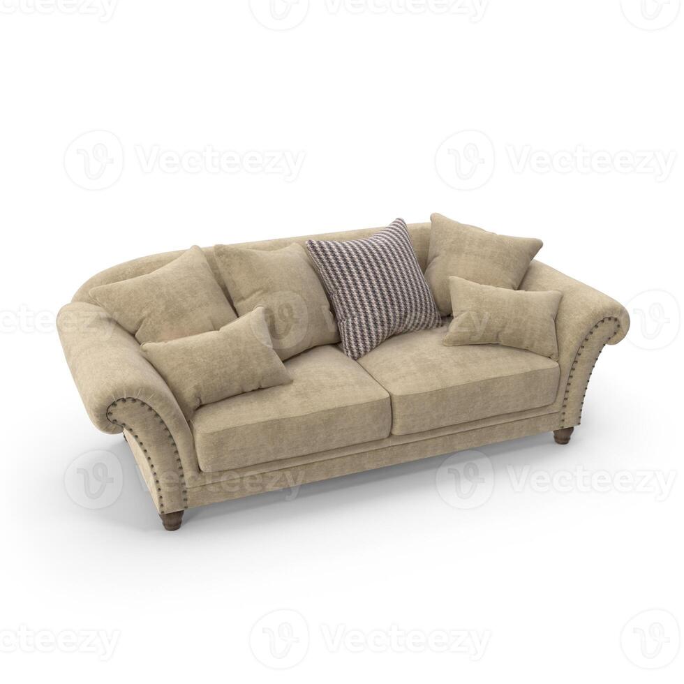 Collection of comfortable and stylish sofas photo