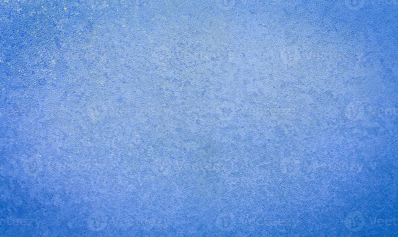Natural background. Beautiful frosty pattern on the window. Ice pattern. Copy space. Banner. Selective focus. photo
