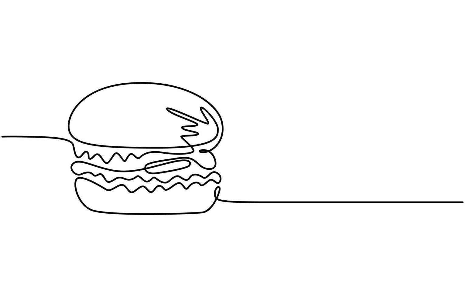 Single one line drawing slice of hot pizza World food day concept Continuous line draw design graphic vector