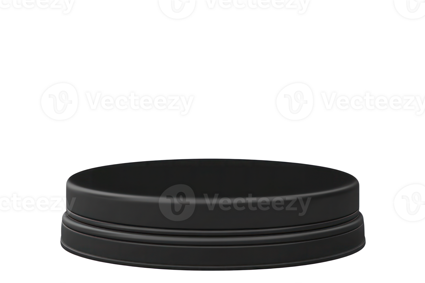 Black Round Product Display Platform Studio Background png