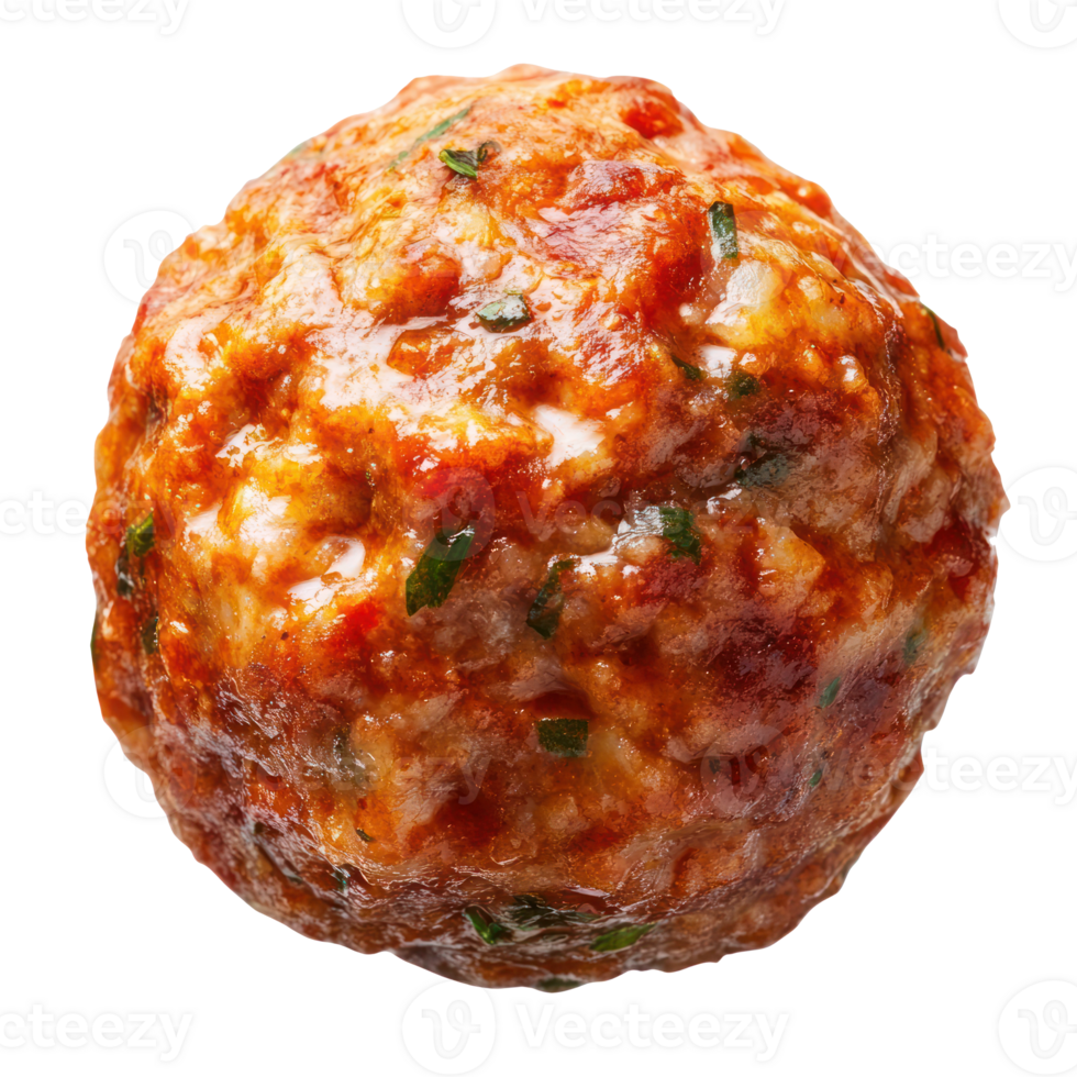 Juicy Meatball Close up Food Photography Culinary Dinner Appetizer Recipe Restaurant Meat Ground png