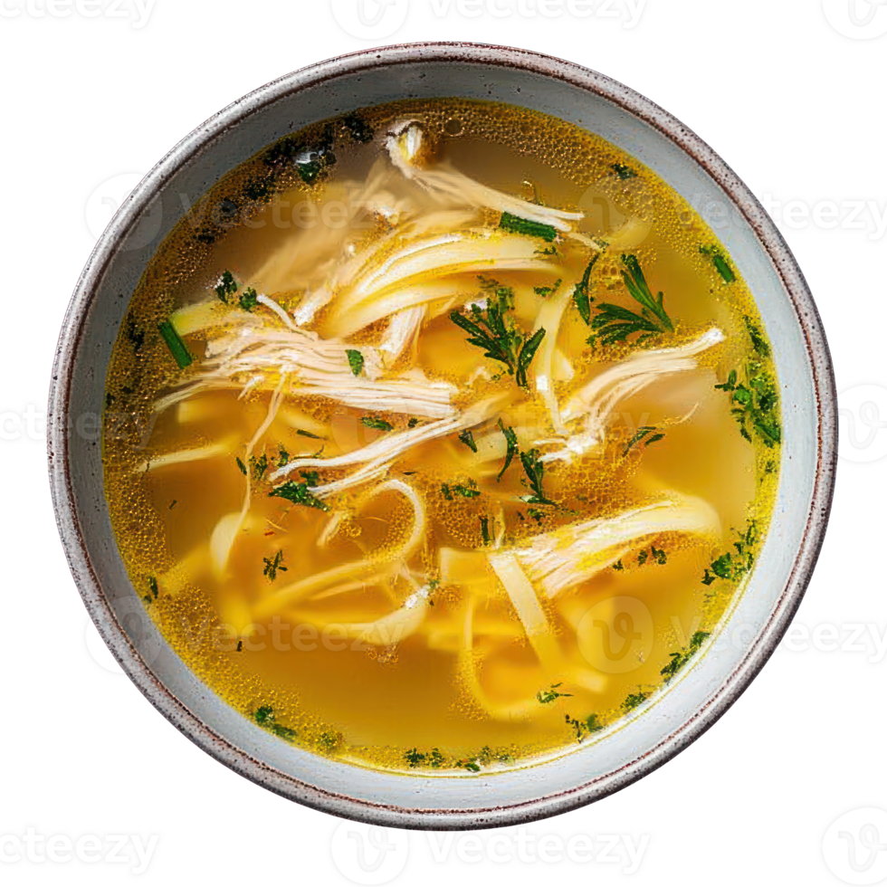 Delicious Chicken Noodle Soup Homemade Recipe Comfort Food png