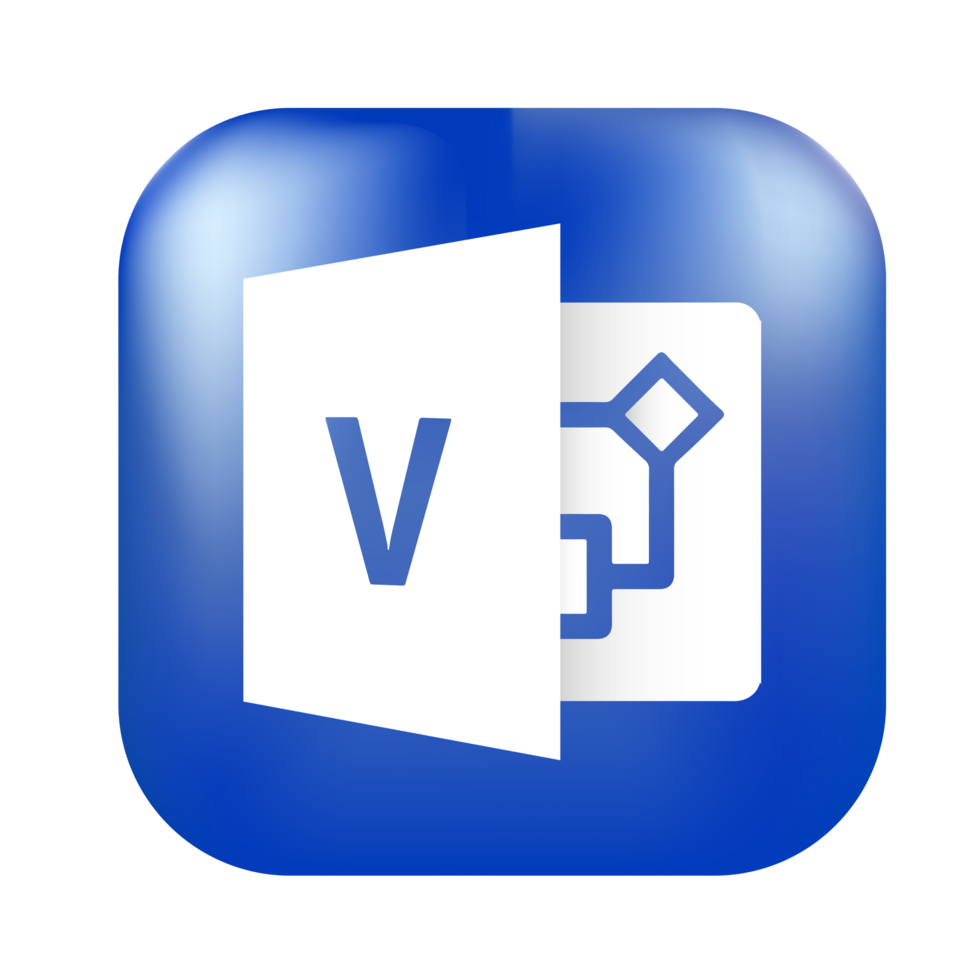 Visio logo, Visio logo , Visio icon transparent , microsoft office visio logo png