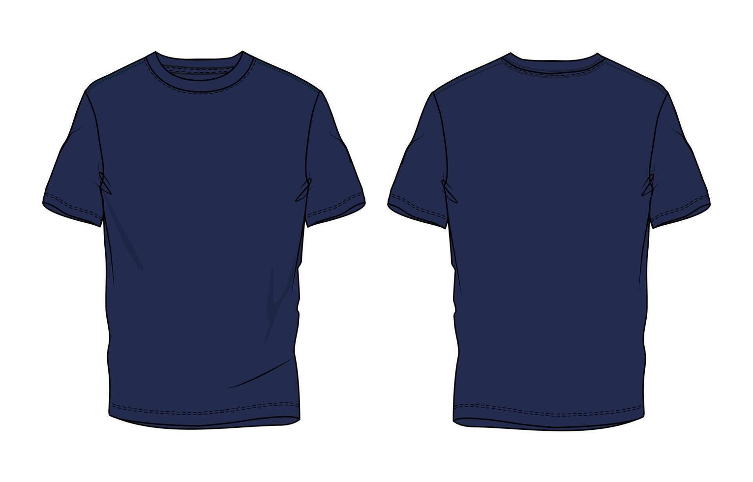 A blue t - shirt with a white background vector