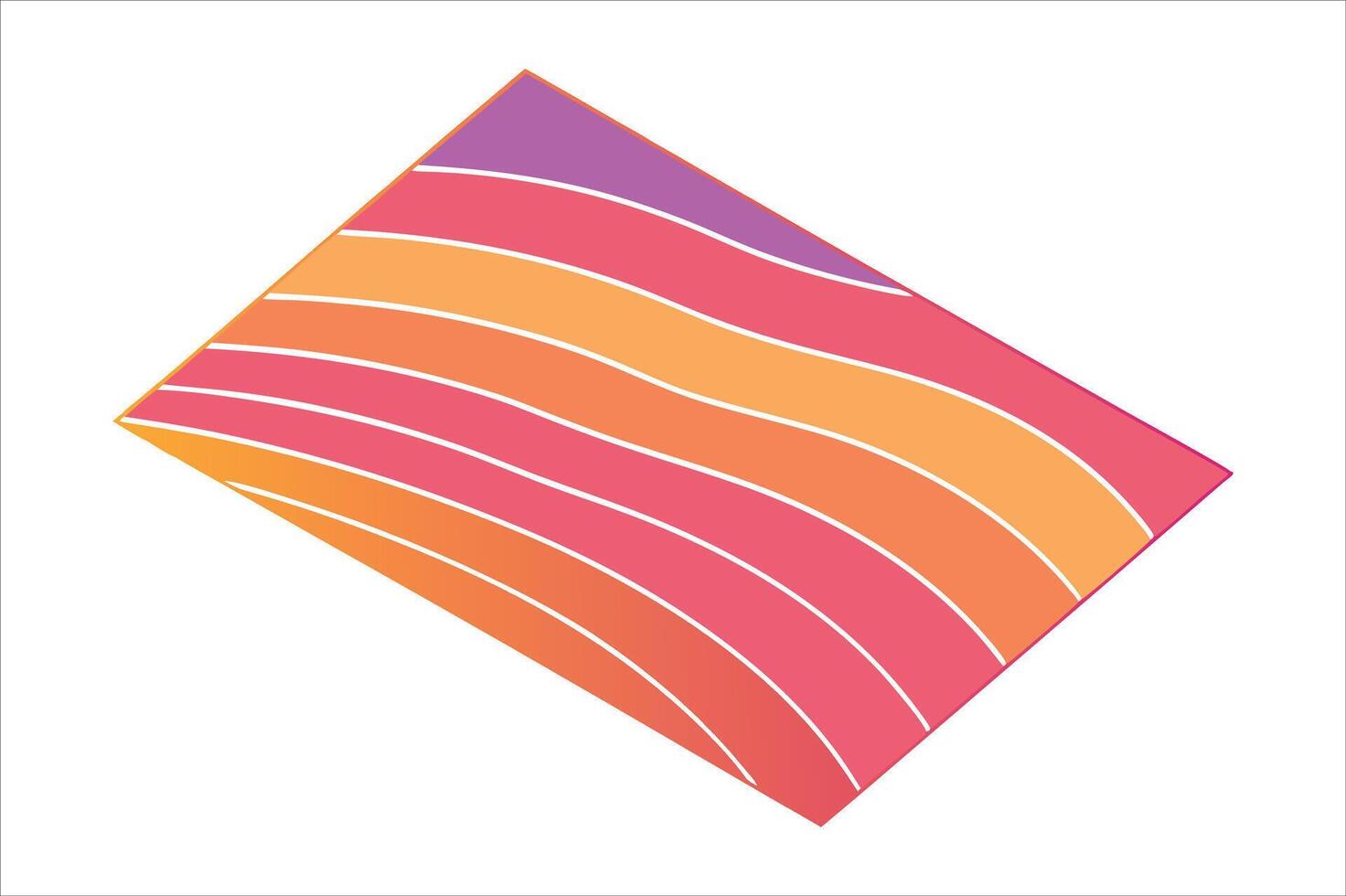 Gradient 3D Abstract dynamic Background Design. vector