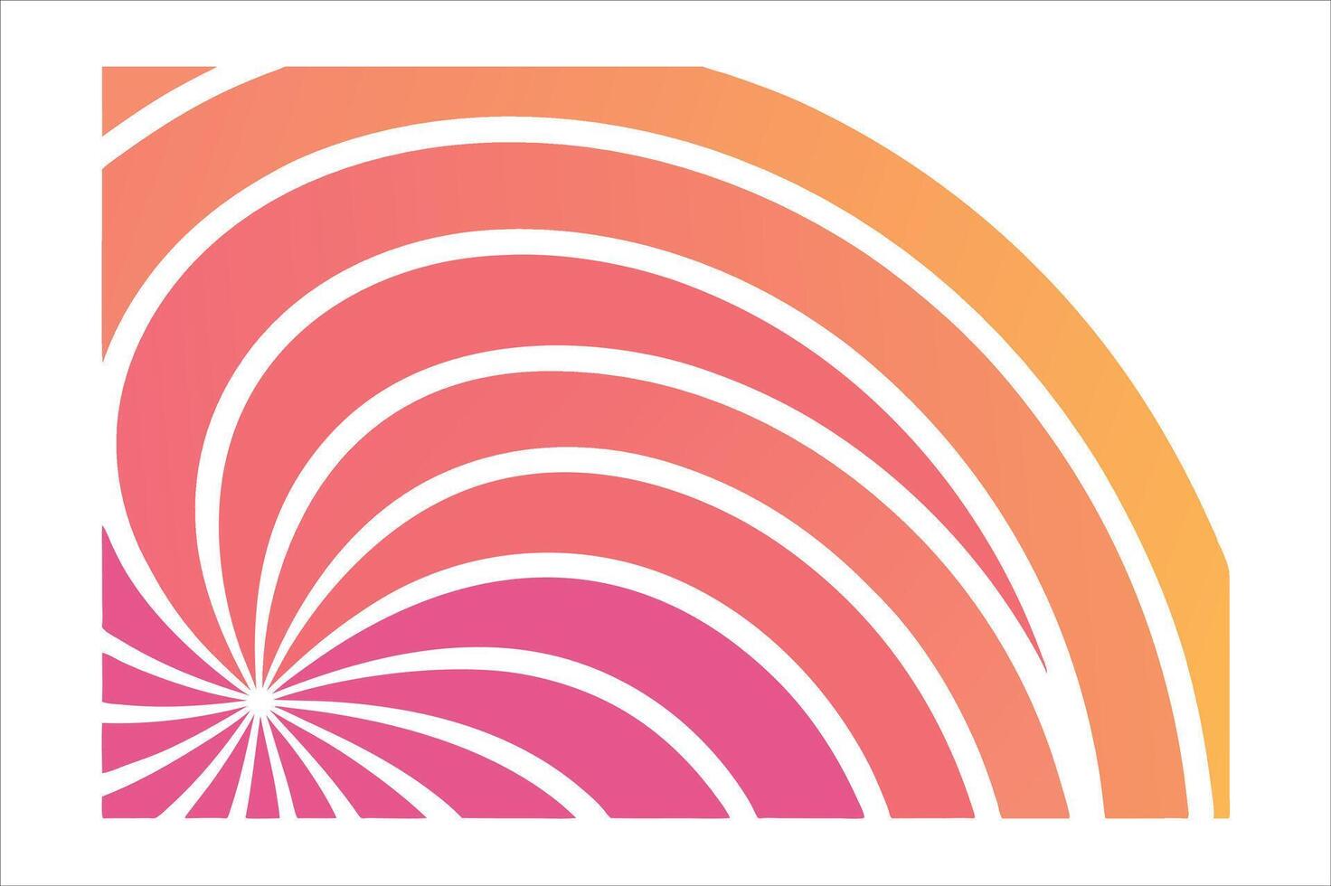 Gradient 3D Abstract smooth Background Design. vector