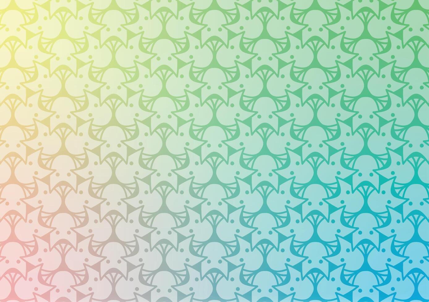 Green gradient pattern soft art background vector