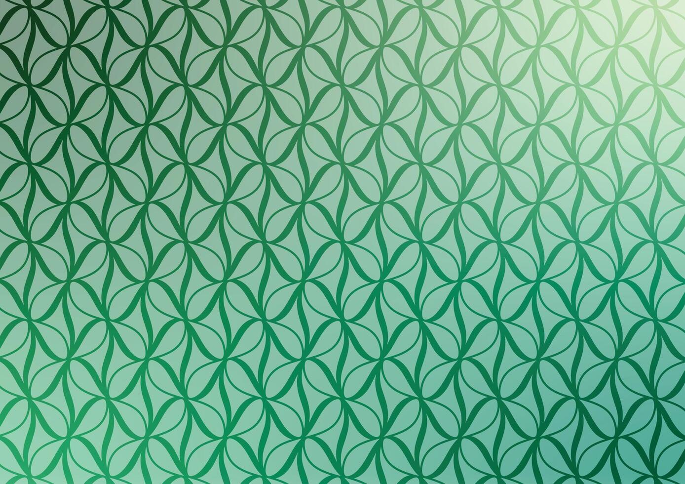 Green abstract pattern art line background vector