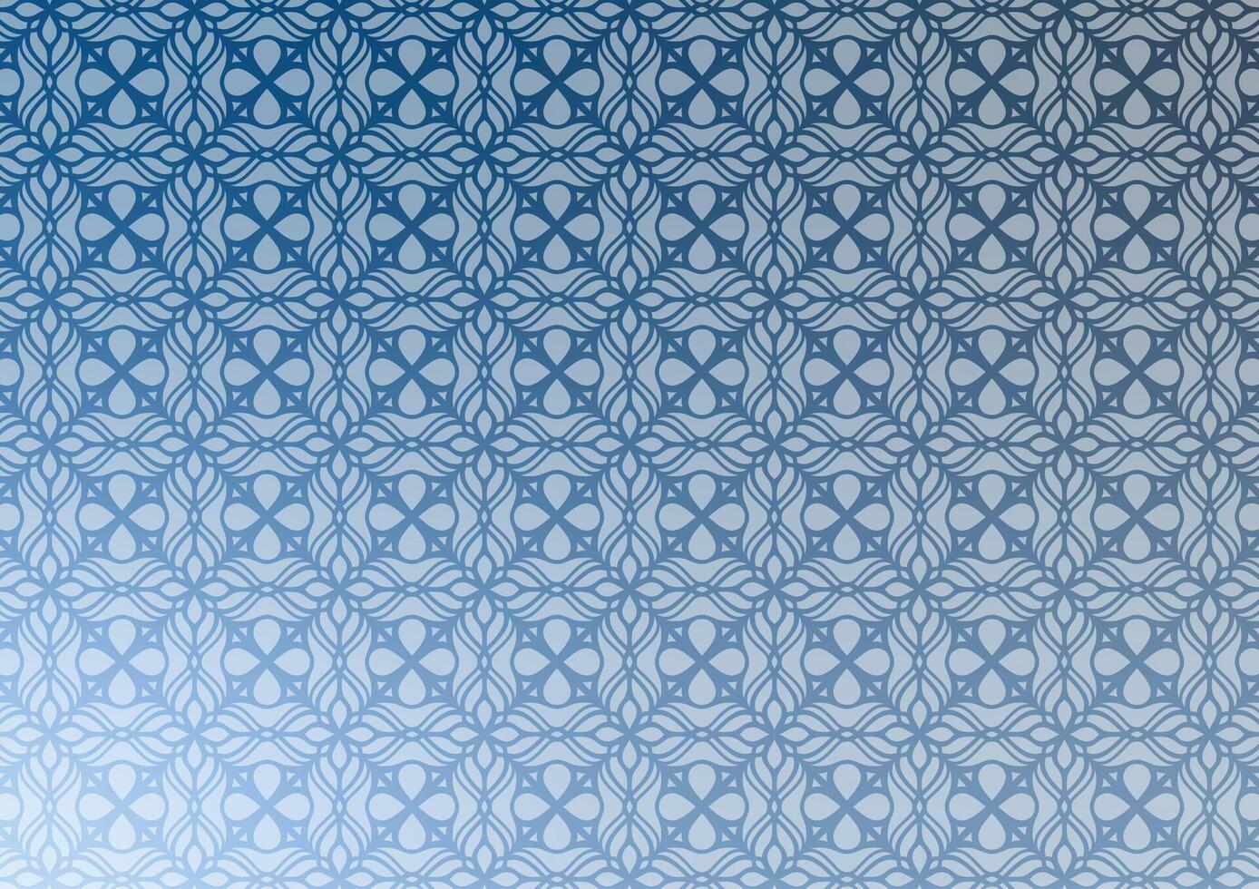 Blue square line art pattern graphic background vector