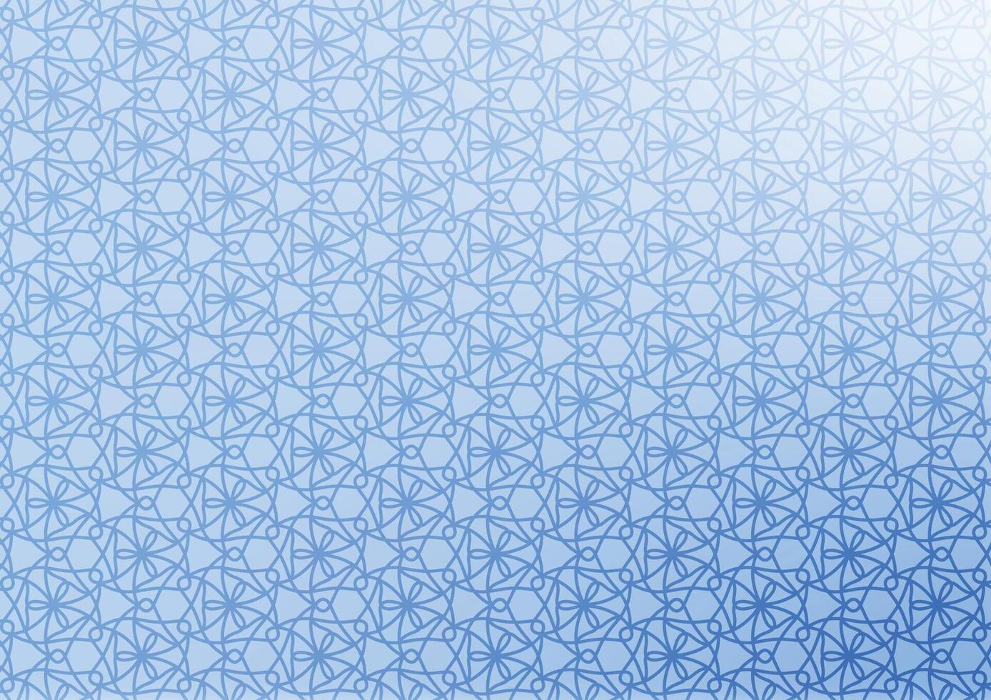 Geometry blue pattern line gradient soft background vector