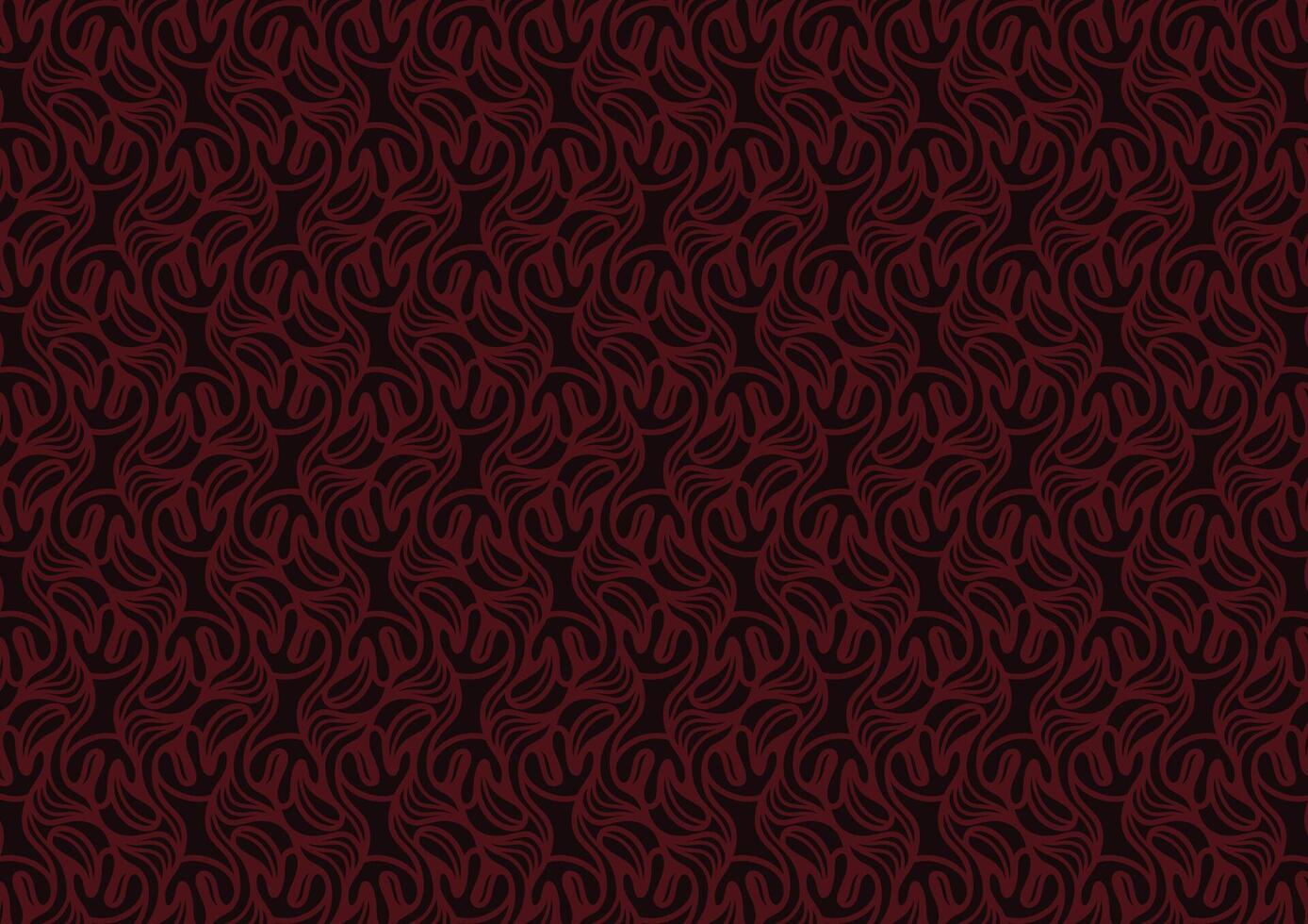Abstract dark red art pattern line background vector
