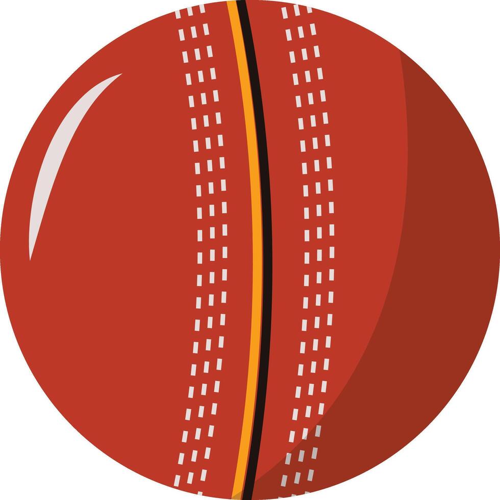 Red Baseball Illustration vector