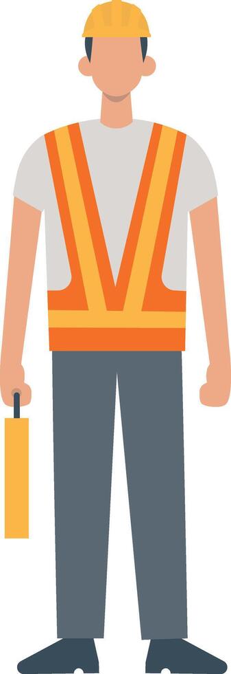 Handyman with Uniform vector