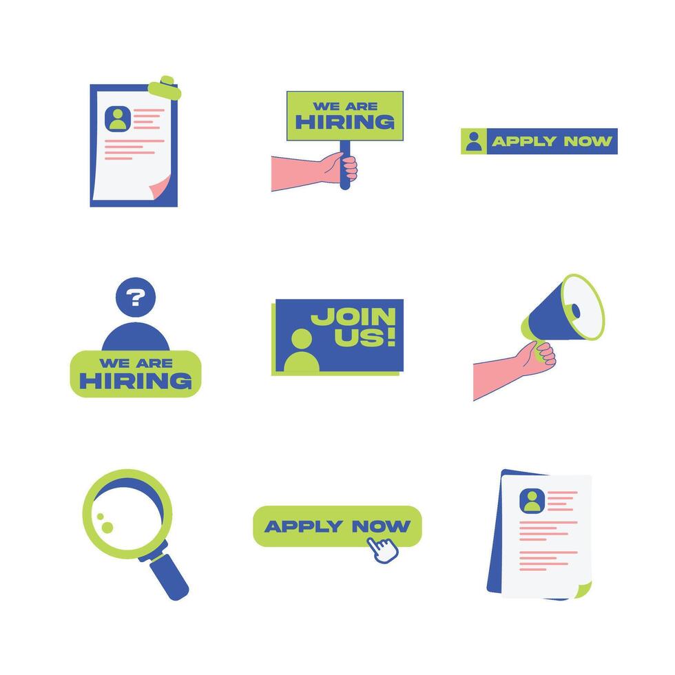 Element for hiring vector
