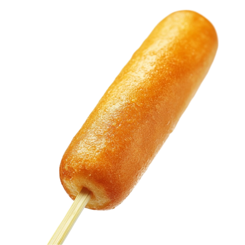 Classic Hot Dog Skewer on Transparent Background png