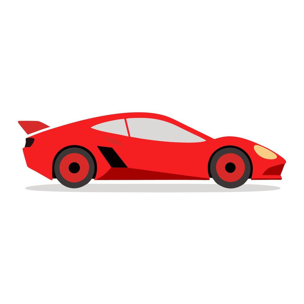 Professional Car Illustration for Digital Projects vector