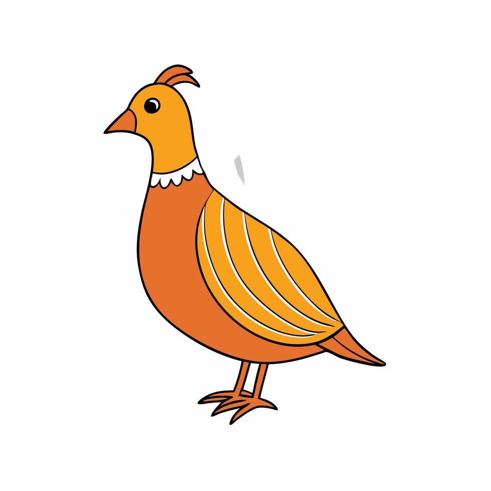 Bright Yellow Bird Clip Art for Your Digital Artwork and Crafts vector